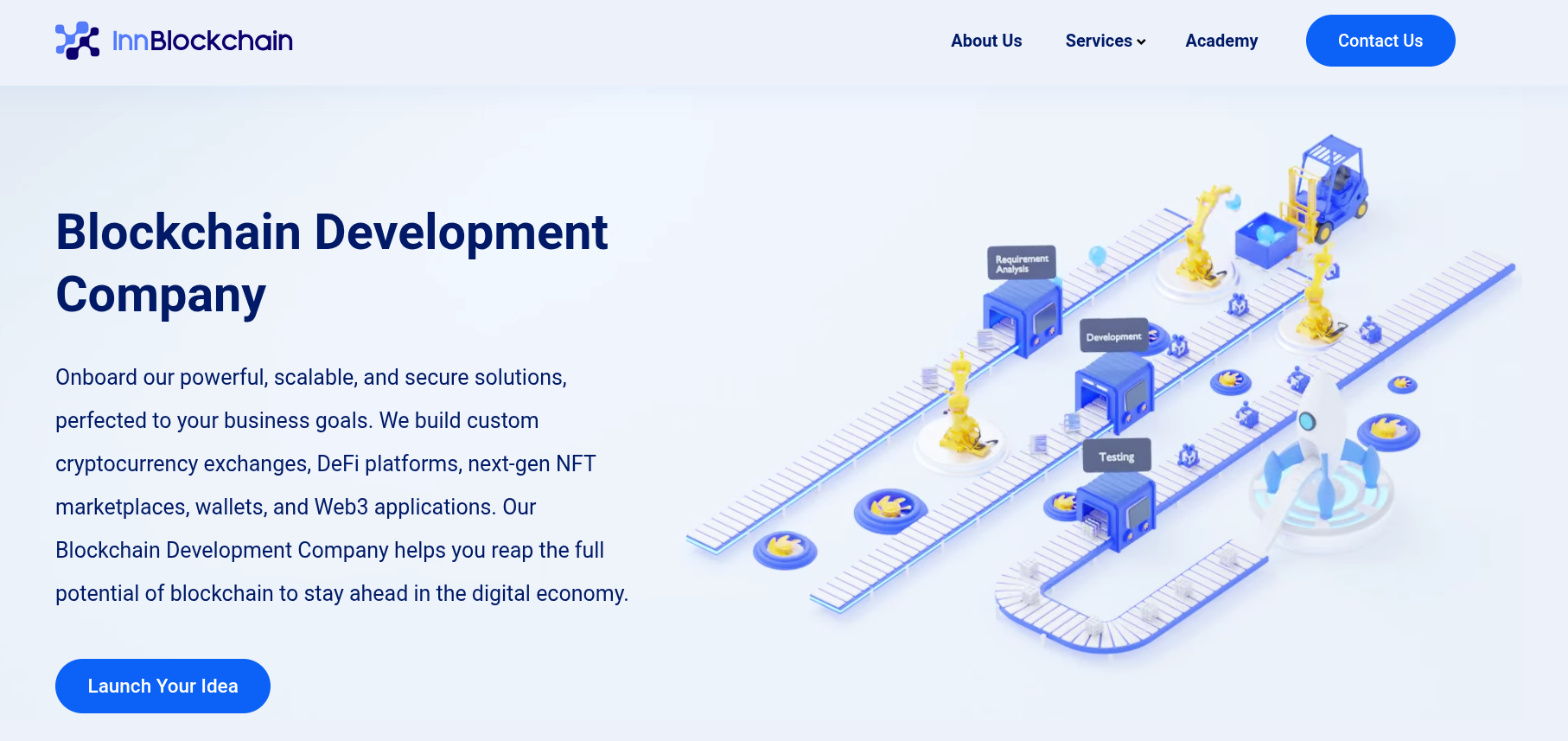 Blockchain Development Company | InnBlockchain